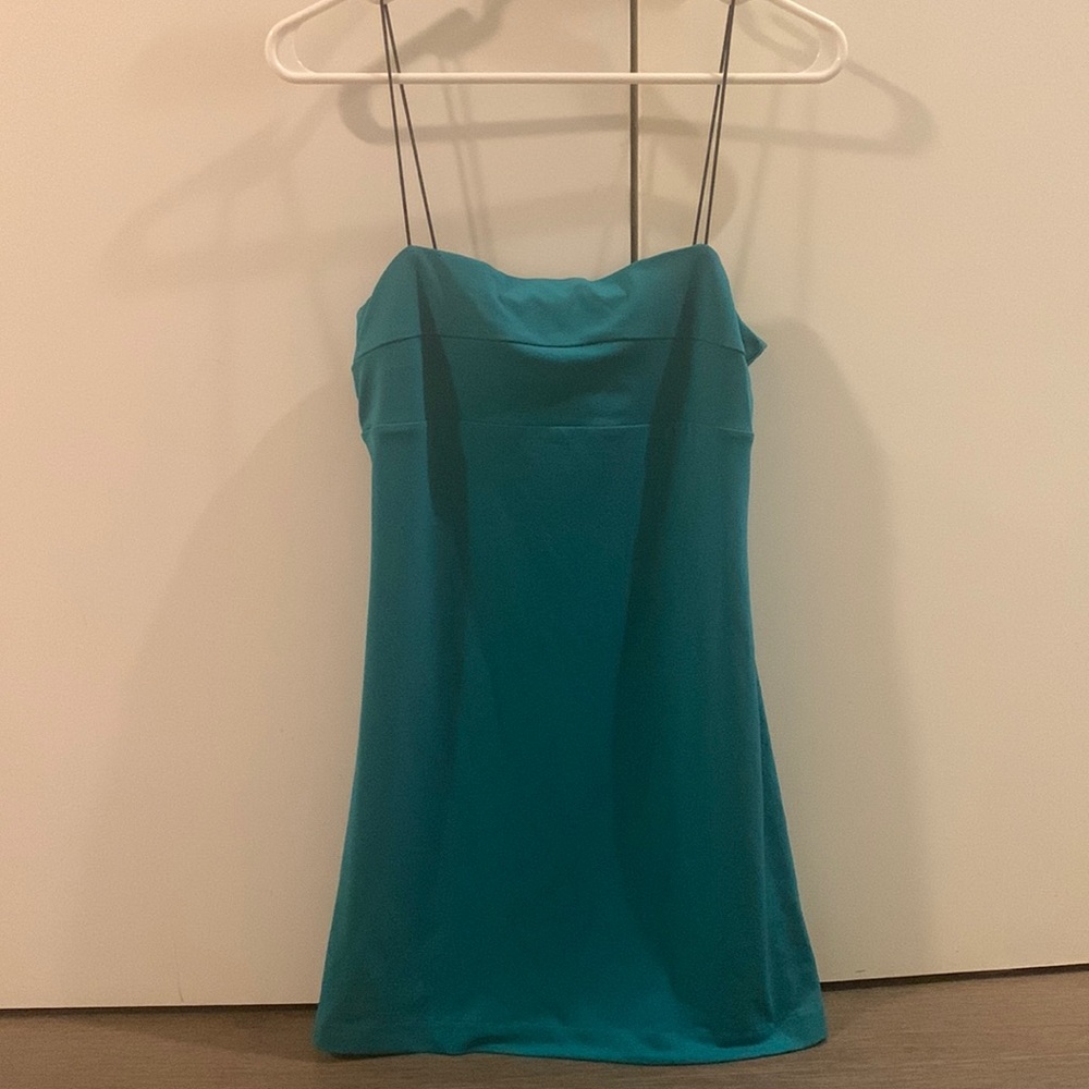 Teal Silence + Noise mini dress from Urban Outfitters
